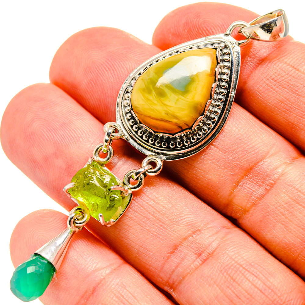 Willow Creek Jasper Pendants handcrafted by Anasilvercos - PD756695