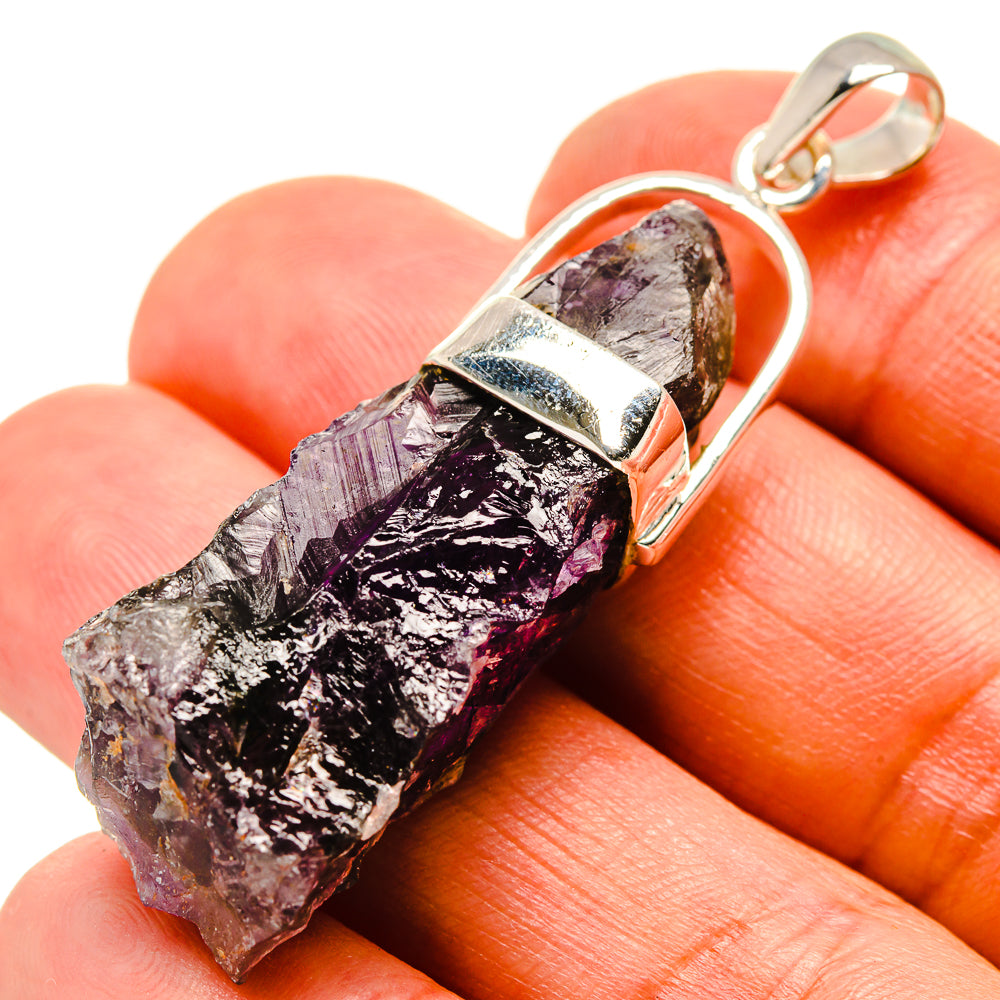 Amethyst Stalactite Pendants handcrafted by Anasilvercos - PD756699