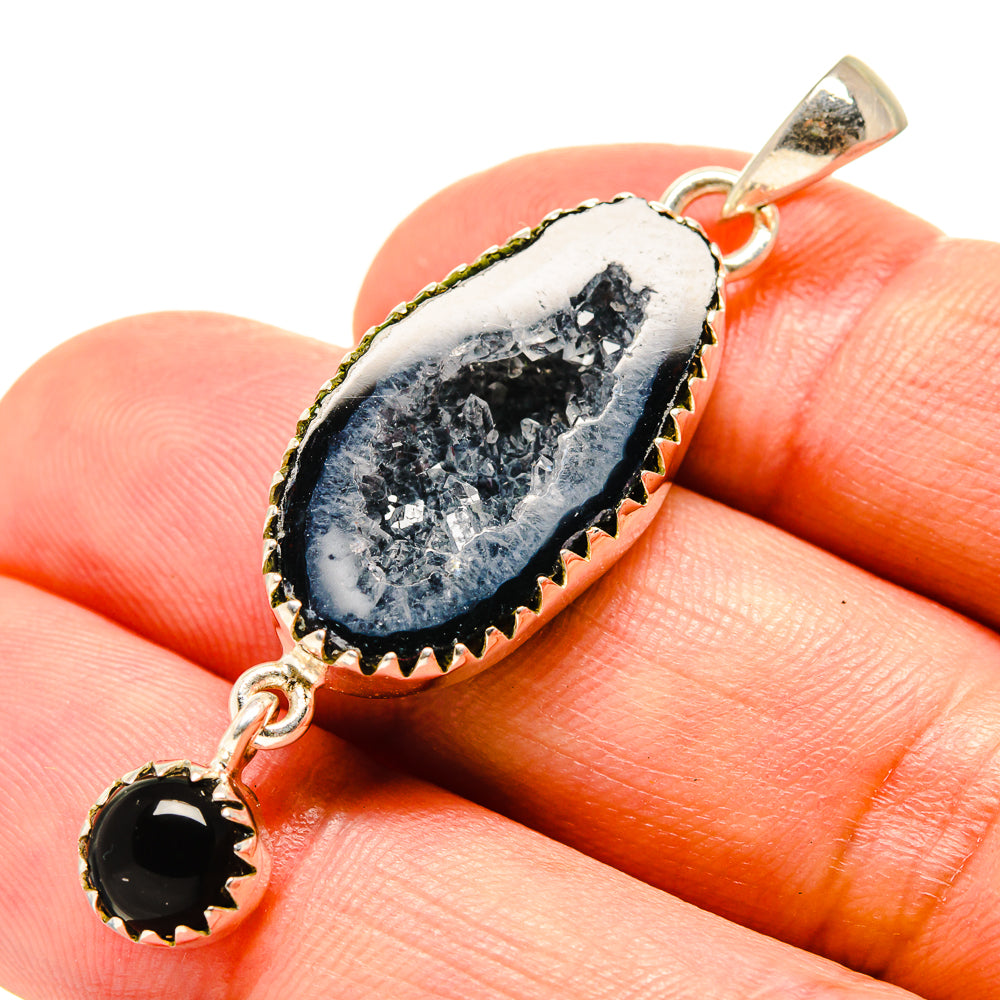 Coconut Geode Slice Pendants handcrafted by Anasilvercos - PD756742