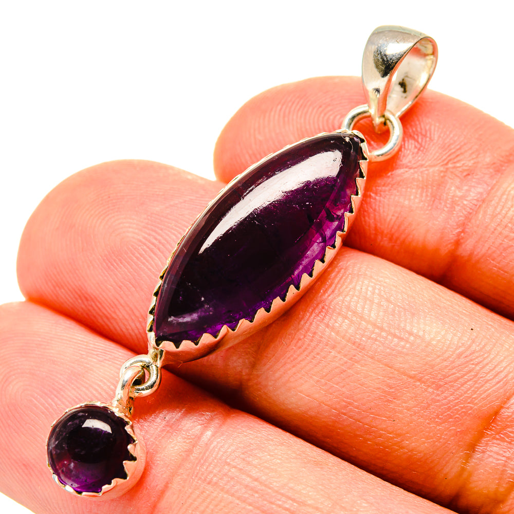 Amethyst Pendants handcrafted by Anasilvercos - PD756743