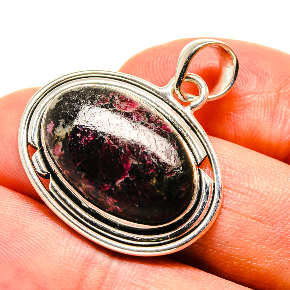 Russian Eudialyte Pendants handcrafted by Anasilvercos - PD756762