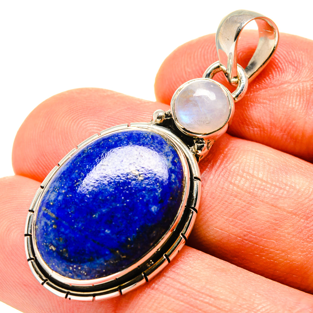 Lapis Lazuli Pendants handcrafted by Anasilvercos - PD756778