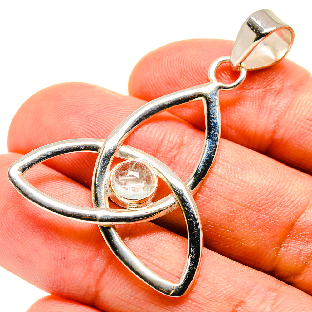 Aquamarine Pendants handcrafted by Anasilvercos - PD756780