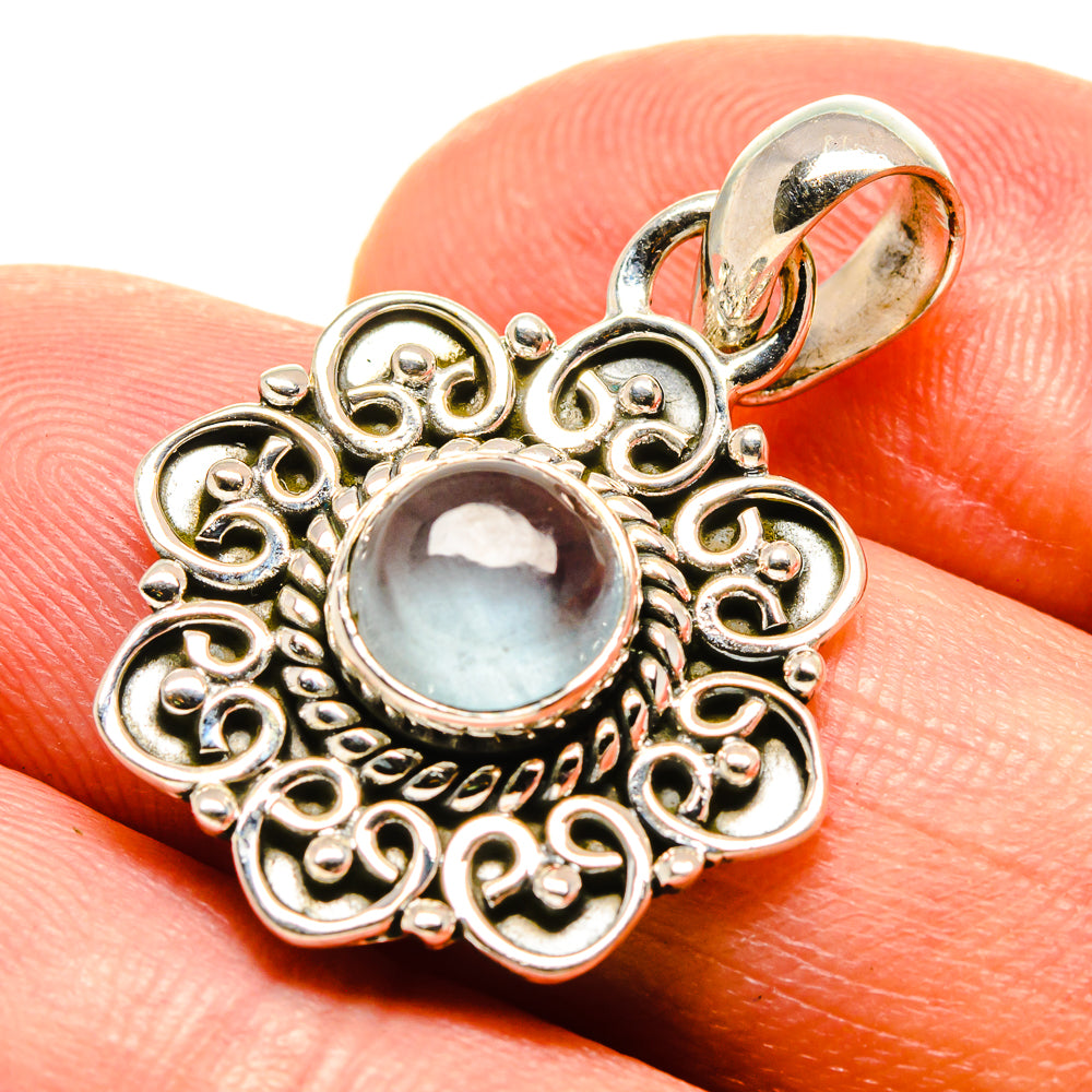 Aquamarine Pendants handcrafted by Anasilvercos - PD756782