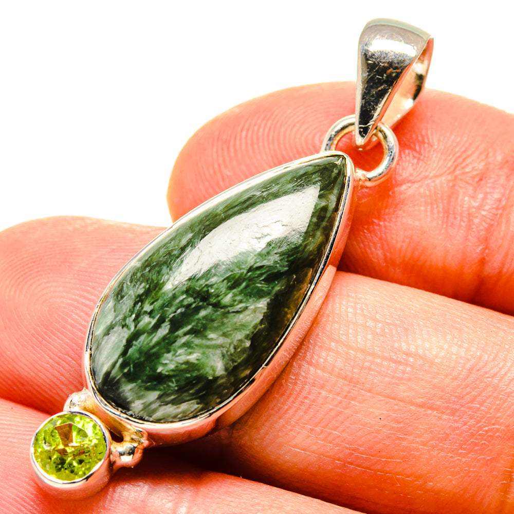 Seraphinite Pendants handcrafted by Anasilvercos - PD756792