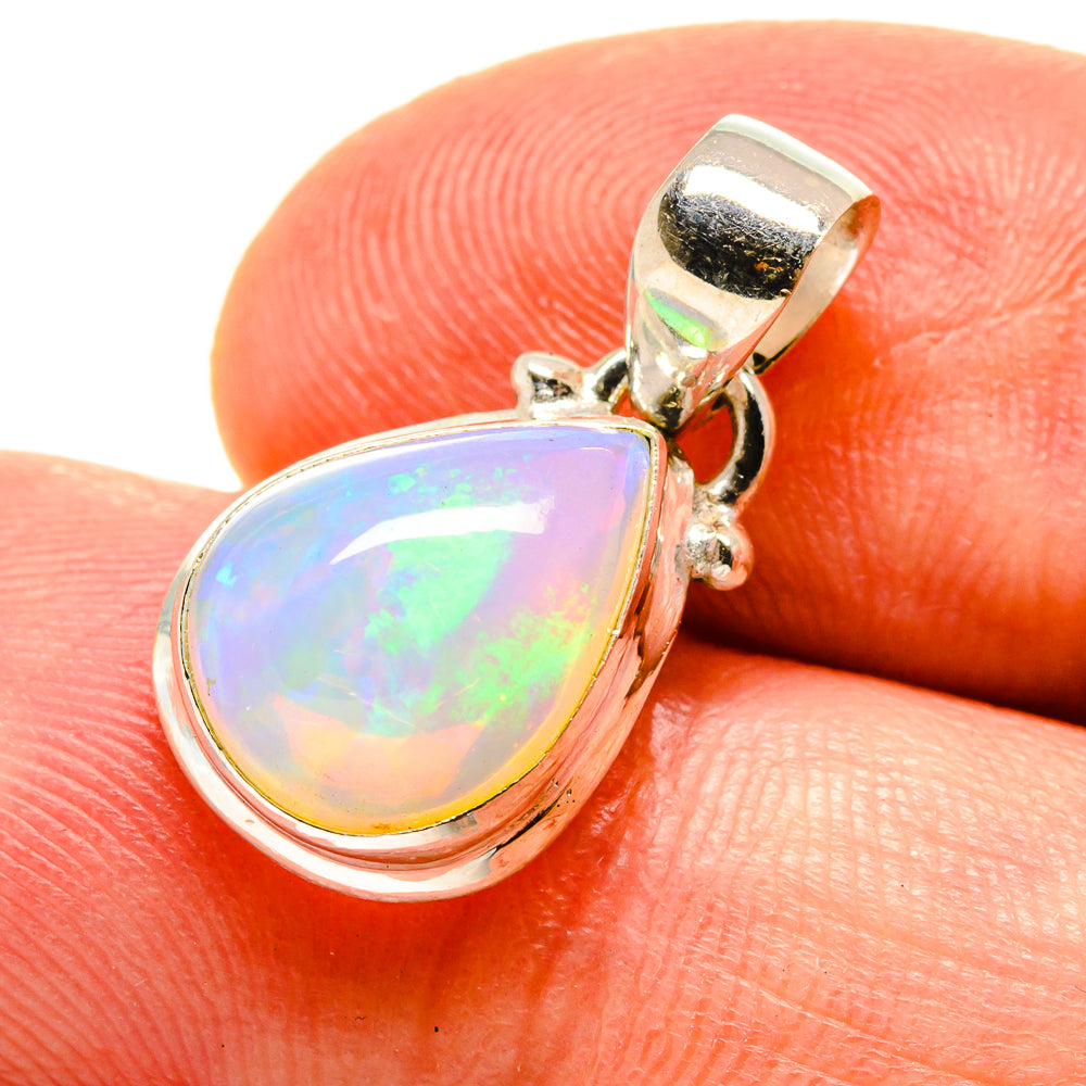 Ethiopian Opal Pendants handcrafted by Anasilvercos - PD756800