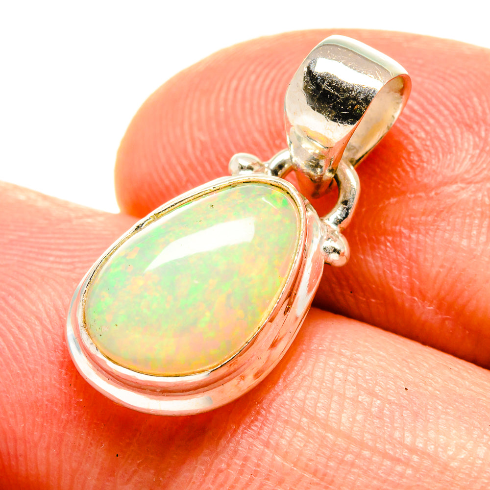 Ethiopian Opal Pendants handcrafted by Anasilvercos - PD756810