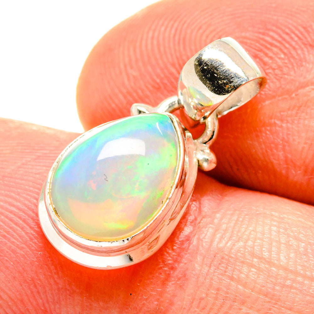 Ethiopian Opal Pendants handcrafted by Anasilvercos - PD756812