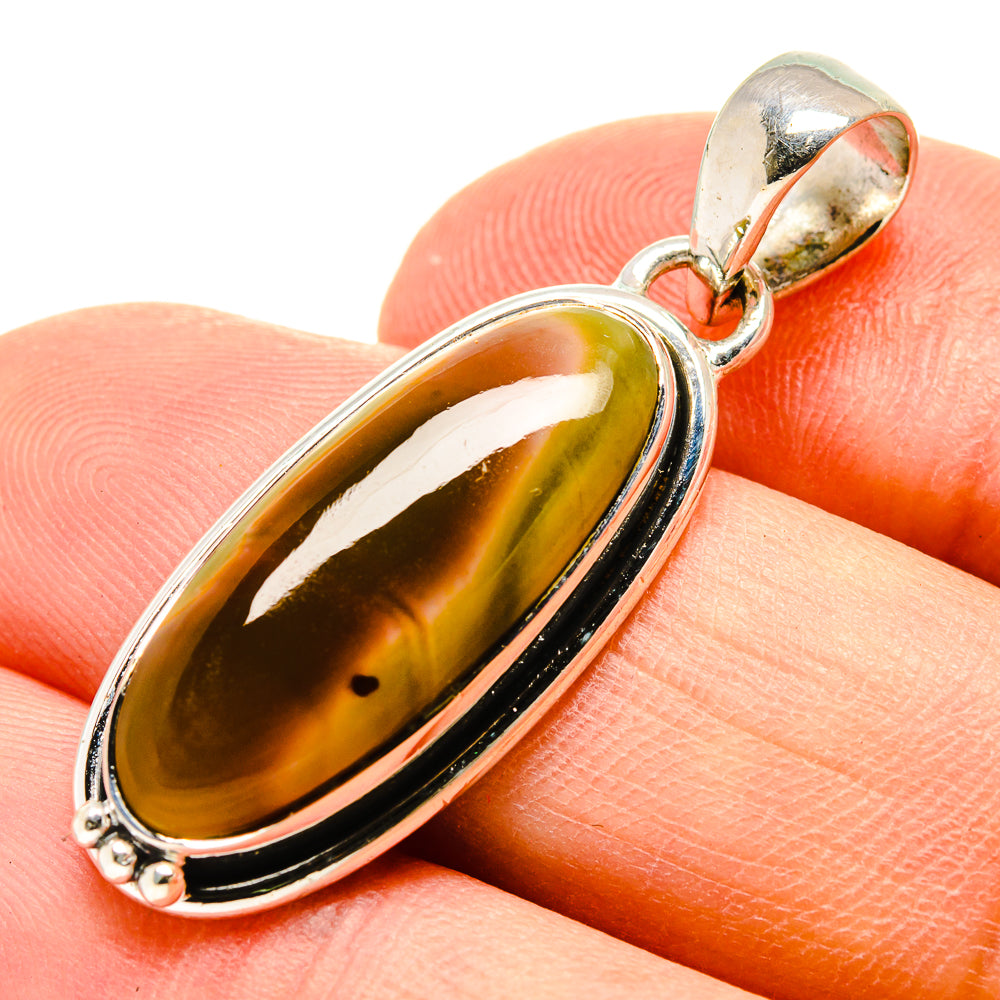 Willow Creek Jasper Pendants handcrafted by Anasilvercos - PD756827