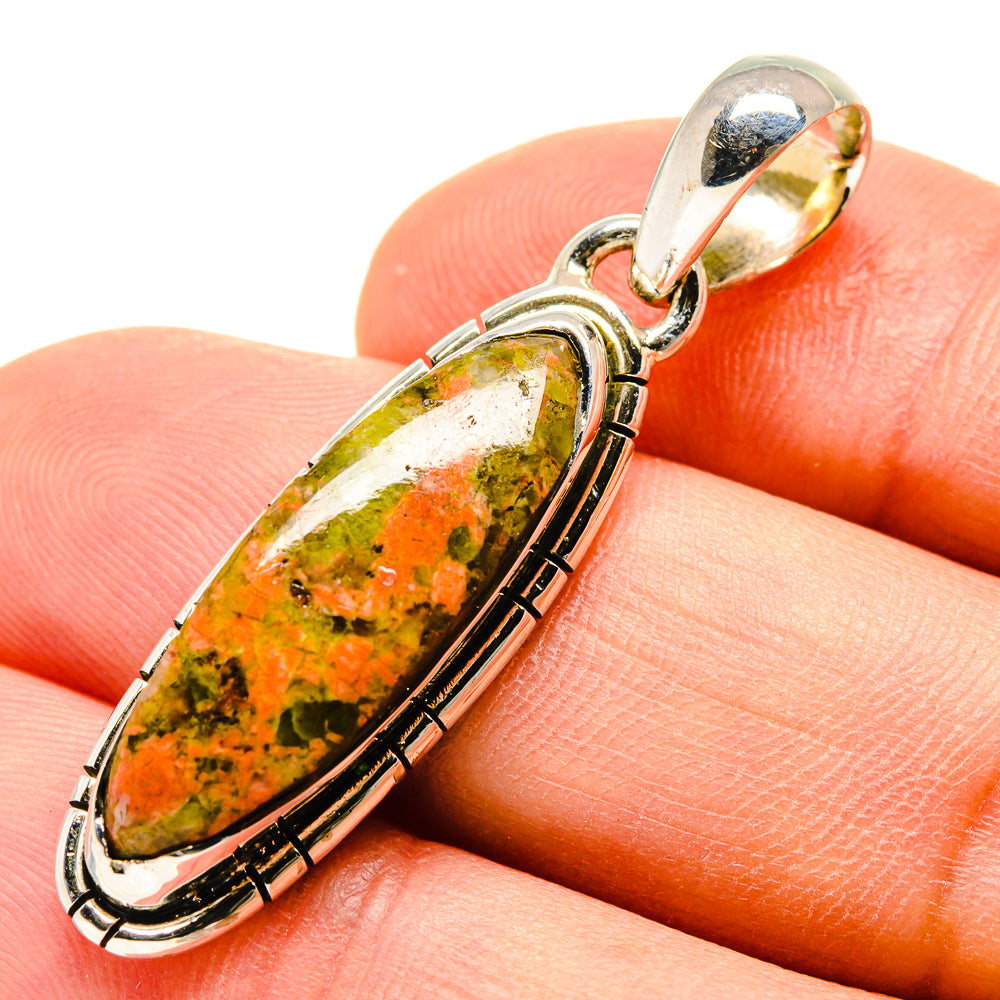 Unakite Pendants handcrafted by Anasilvercos - PD756836