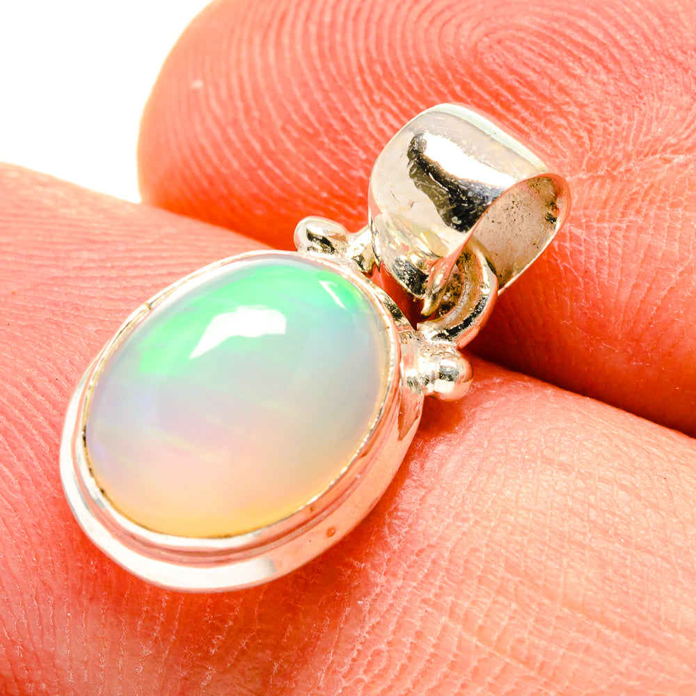 Ethiopian Opal Pendants handcrafted by Anasilvercos - PD756856