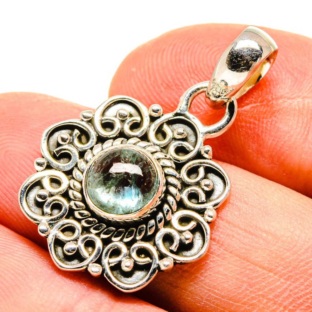 Aquamarine Pendants handcrafted by Anasilvercos - PD756860