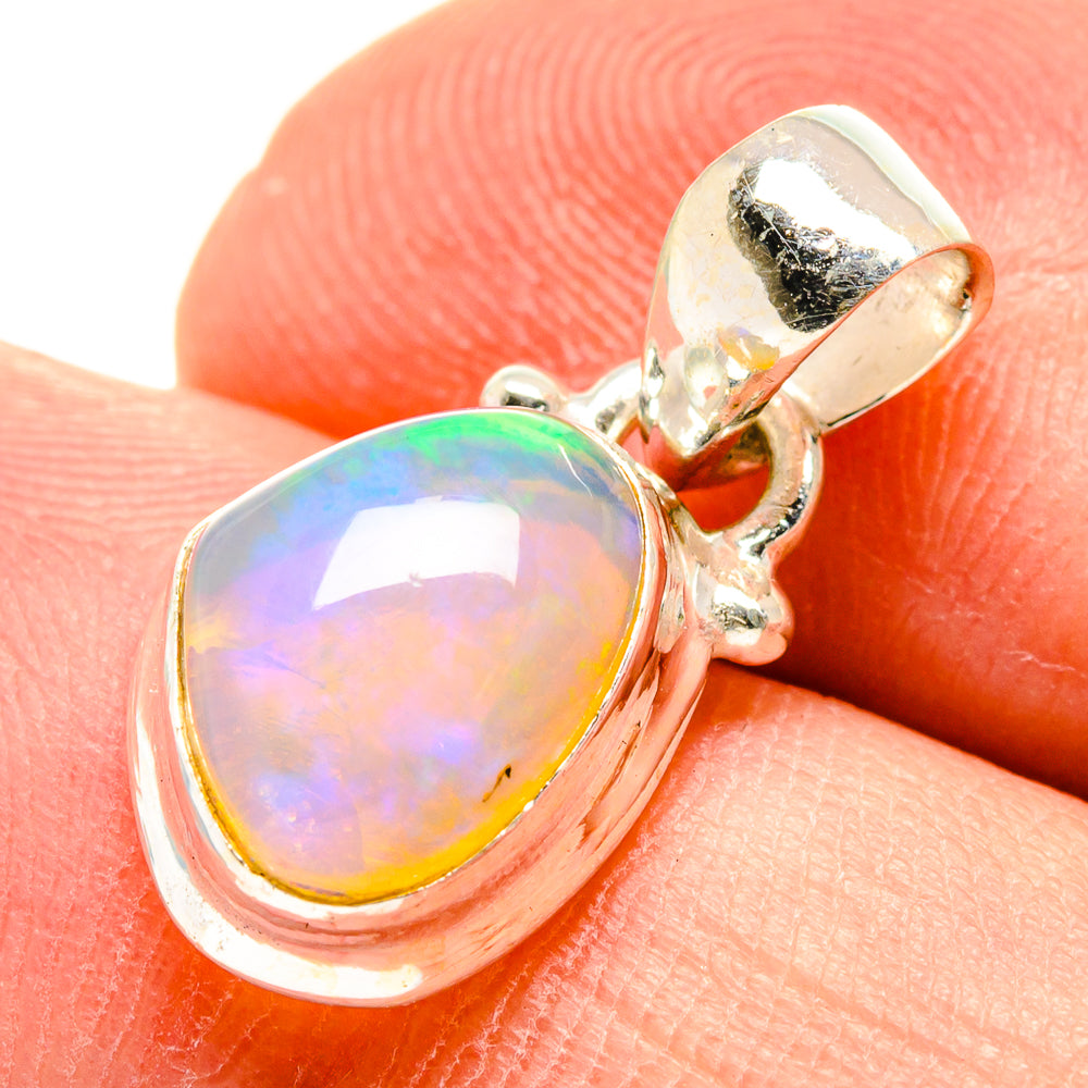 Ethiopian Opal Pendants handcrafted by Anasilvercos - PD756861