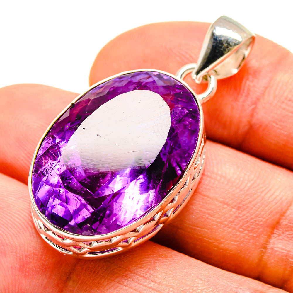 Amethyst Pendants handcrafted by Anasilvercos - PD756876