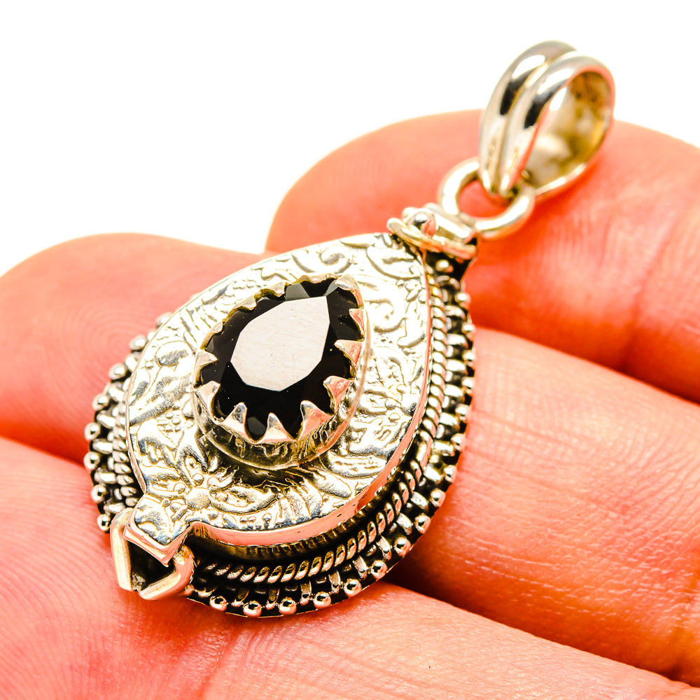 Black Onyx Pendants handcrafted by Anasilvercos - PD756881