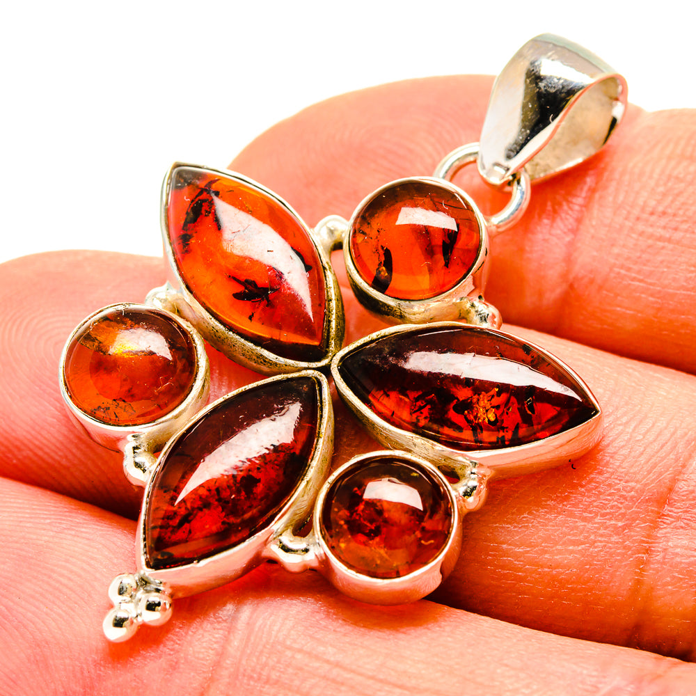Baltic Amber Pendants handcrafted by Anasilvercos - PD756887