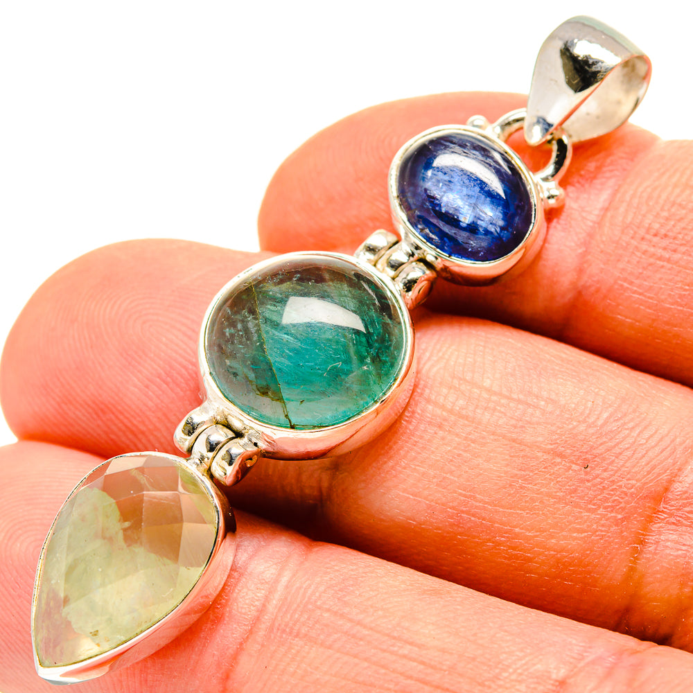 Prehnite Pendants handcrafted by Anasilvercos - PD756920