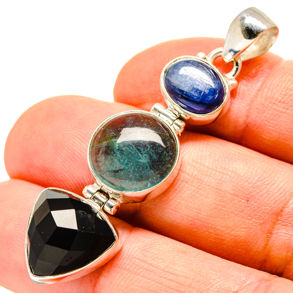 Black Onyx Pendants handcrafted by Anasilvercos - PD756921