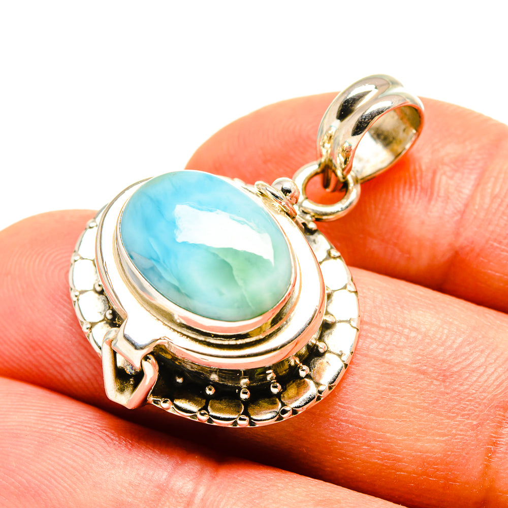 Larimar Pendants handcrafted by Anasilvercos - PD756954