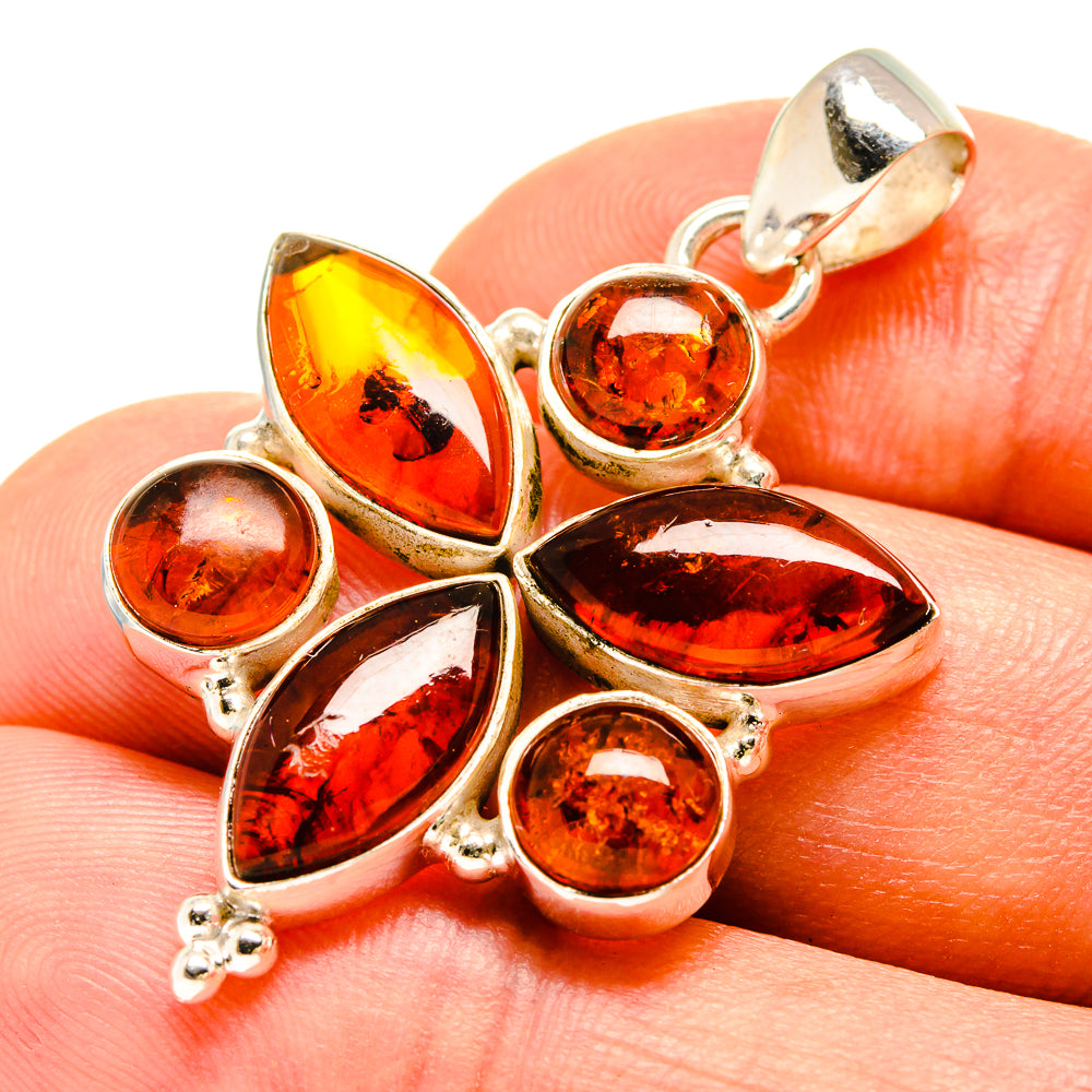 Baltic Amber Pendants handcrafted by Anasilvercos - PD756966
