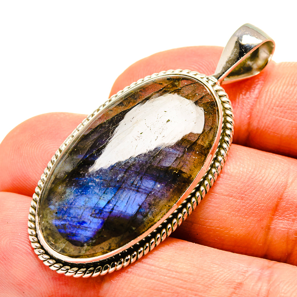 Labradorite Pendants handcrafted by Anasilvercos - PD757029