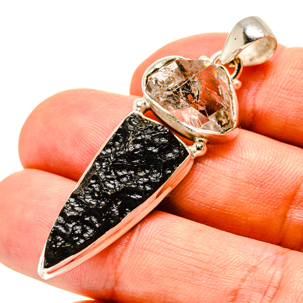Tektite Pendants handcrafted by Anasilvercos - PD757055