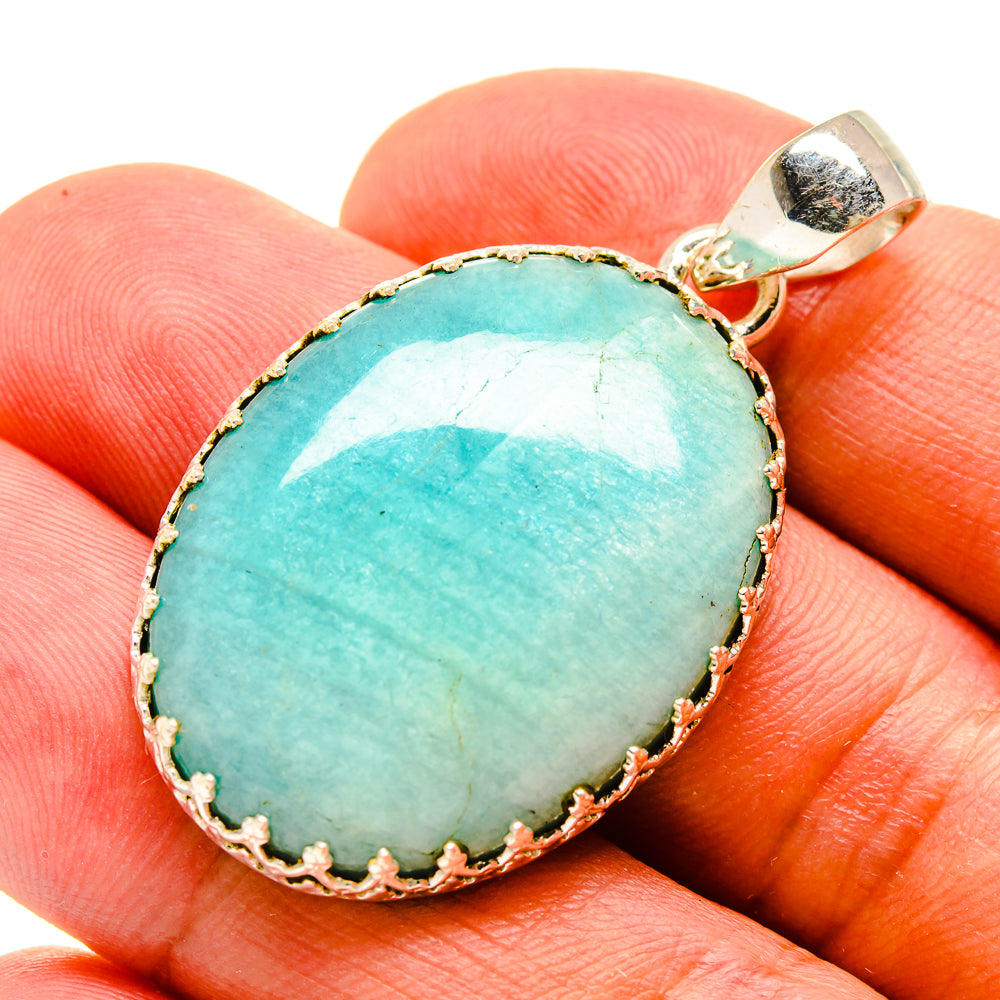 Arizona Turquoise Pendants handcrafted by Anasilvercos - PD757165