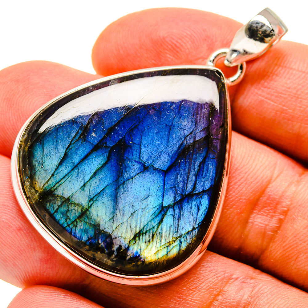 Labradorite Pendants handcrafted by Anasilvercos - PD757173