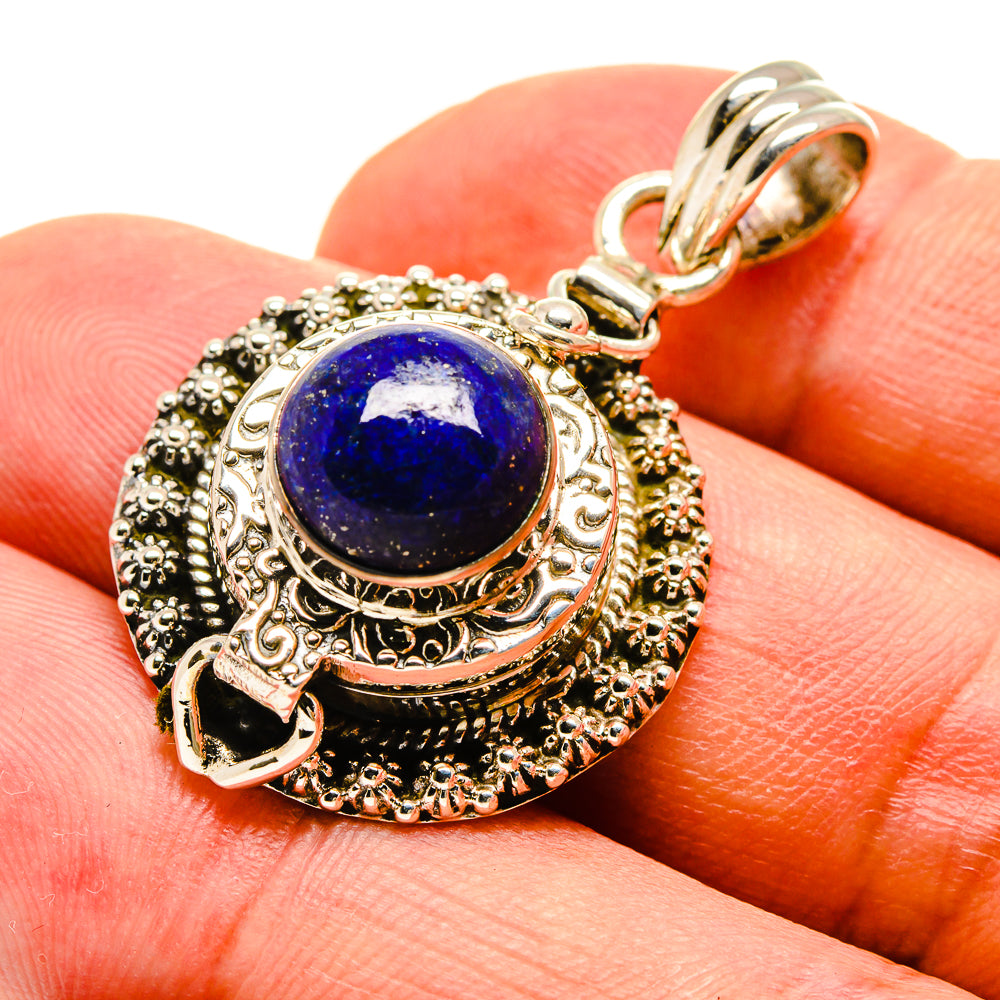 Lapis Lazuli Pendants handcrafted by Anasilvercos - PD757188