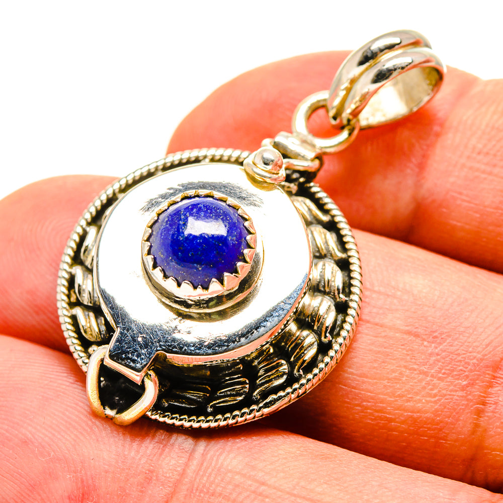 Lapis Lazuli Pendants handcrafted by Anasilvercos - PD757189
