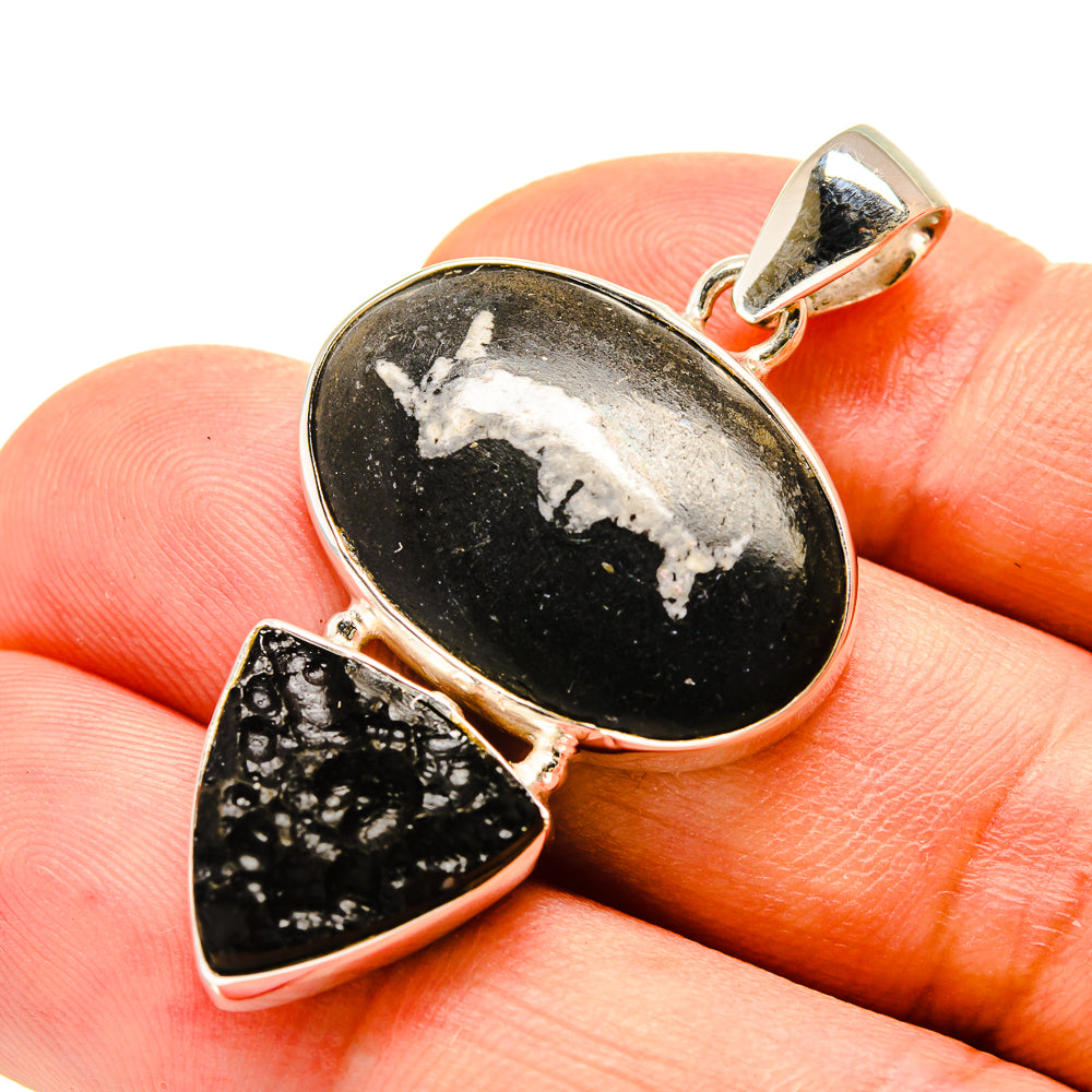 Pinolith Jasper Pendants handcrafted by Anasilvercos - PD757215