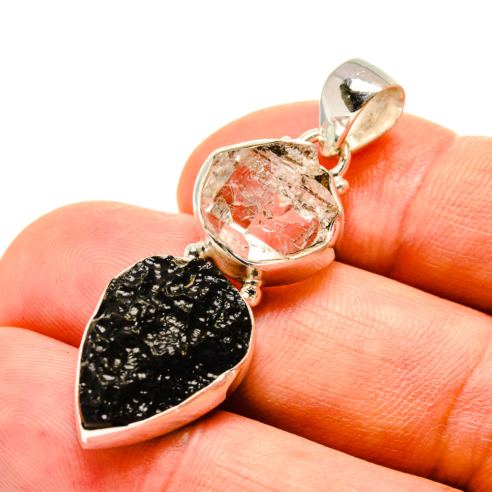 Tektite Pendants handcrafted by Anasilvercos - PD757244