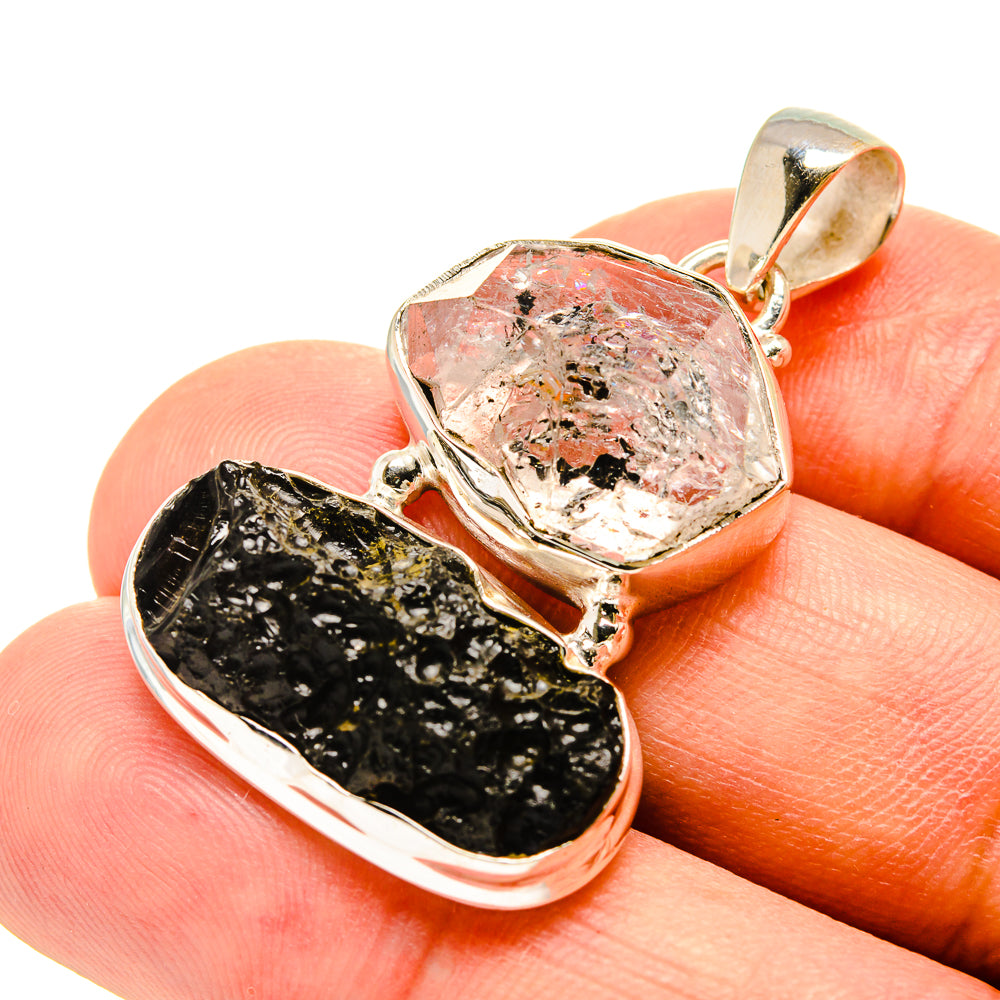 Tektite Pendants handcrafted by Anasilvercos - PD757246