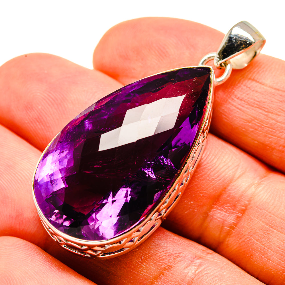 Amethyst Pendants handcrafted by Anasilvercos - PD757329