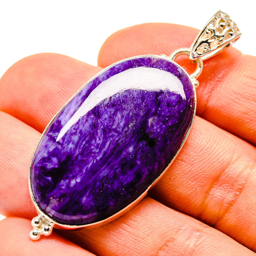 Charoite Pendants handcrafted by Anasilvercos - PD757337
