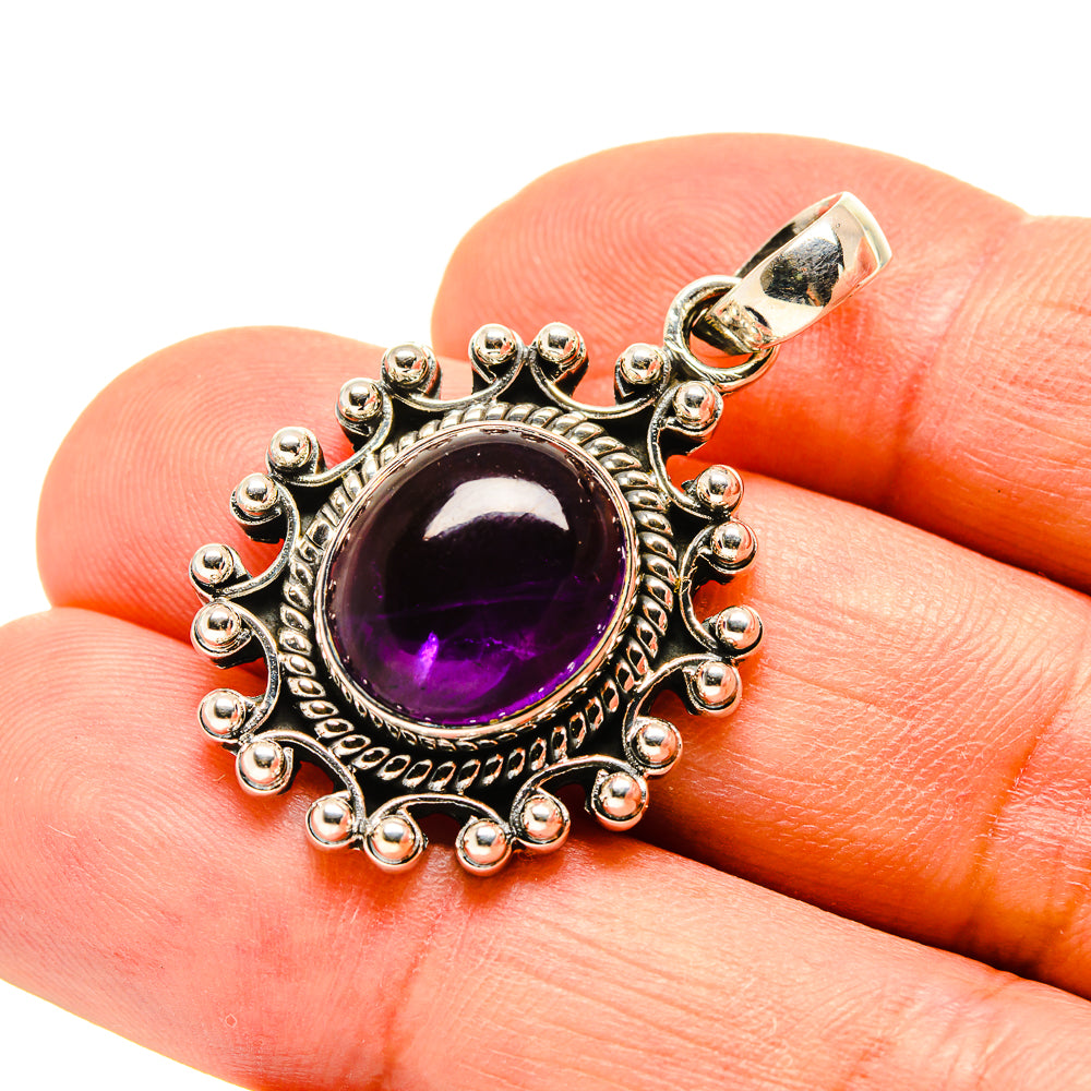Amethyst Pendants handcrafted by Anasilvercos - PD757362
