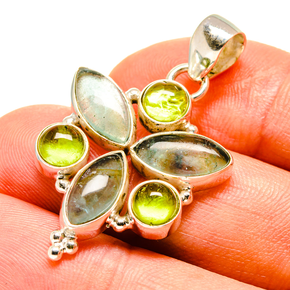 Aquamarine Pendants handcrafted by Anasilvercos - PD757379