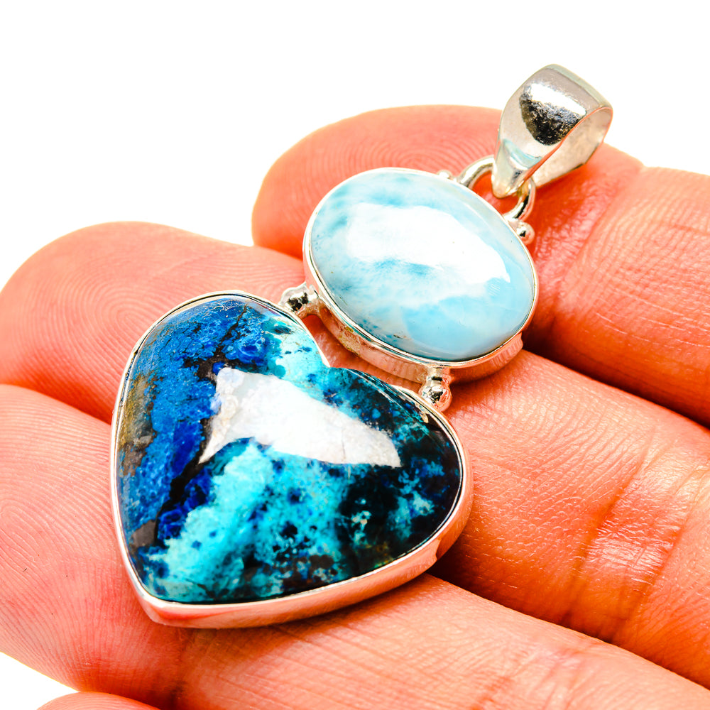 Shattuckite Pendants handcrafted by Anasilvercos - PD757387