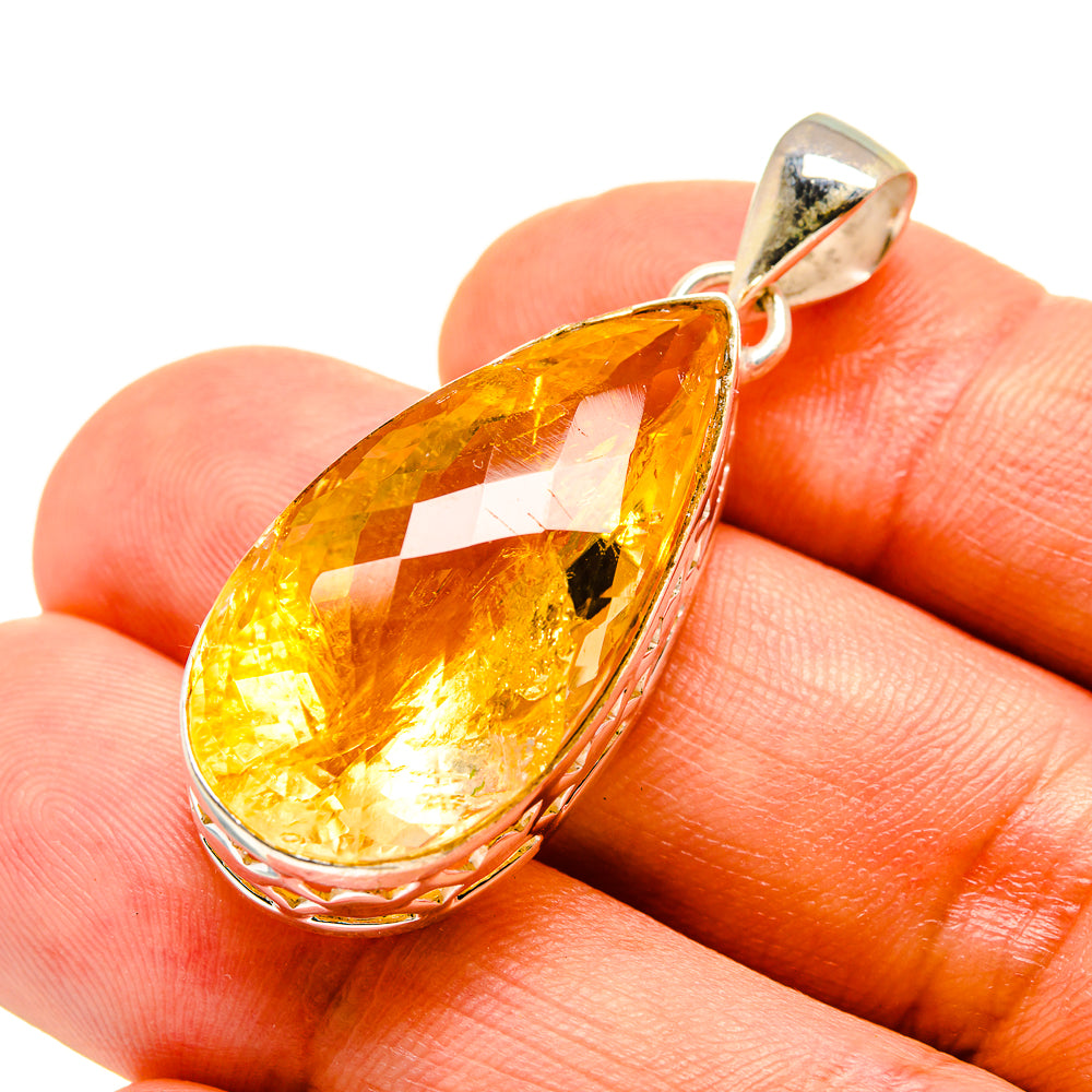Citrine Pendants handcrafted by Anasilvercos - PD757399