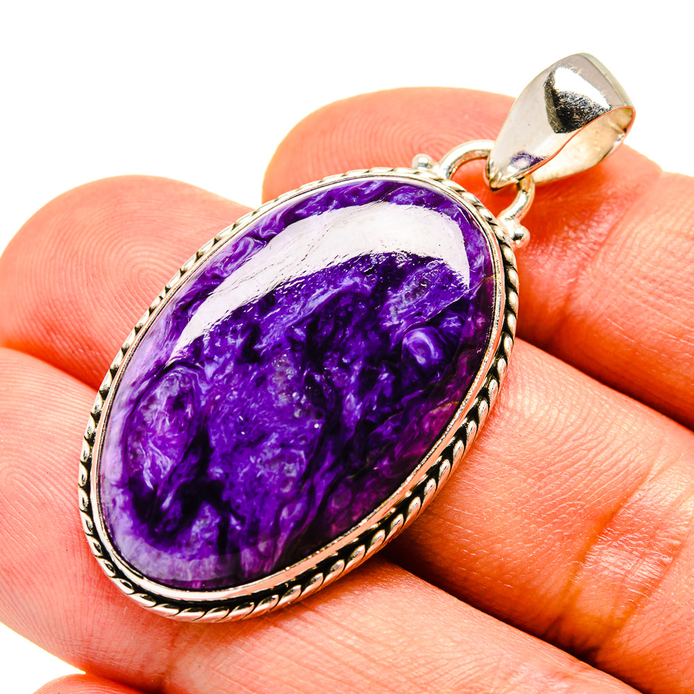 Charoite Pendants handcrafted by Anasilvercos - PD757401