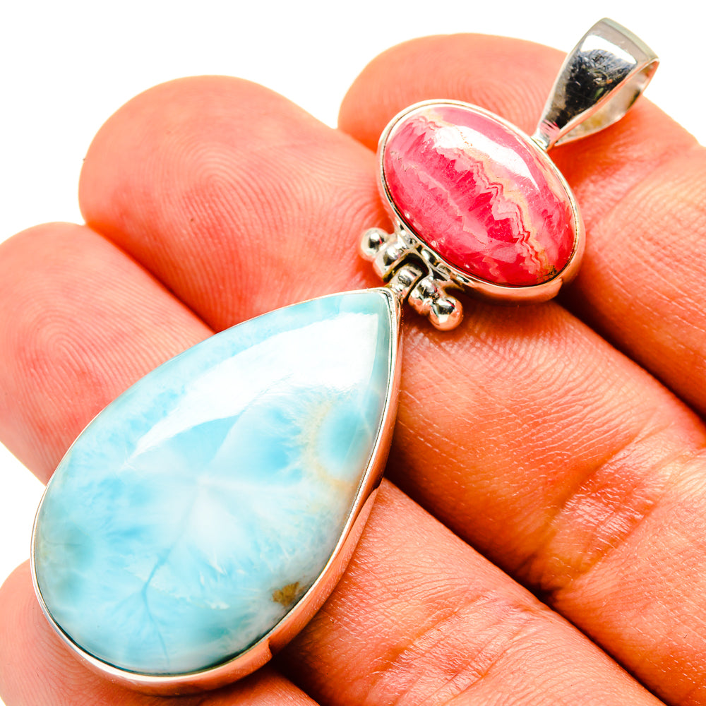 Larimar Pendants handcrafted by Anasilvercos - PD757422