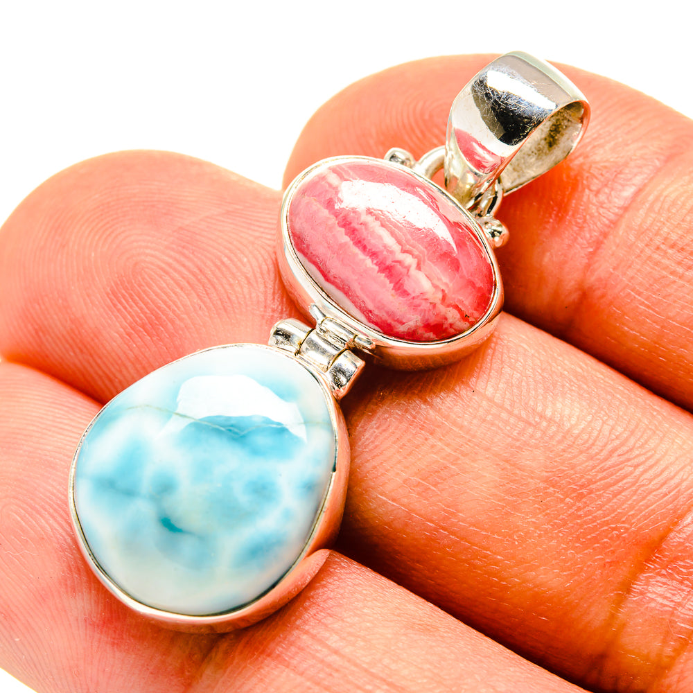 Larimar Pendants handcrafted by Anasilvercos - PD757456