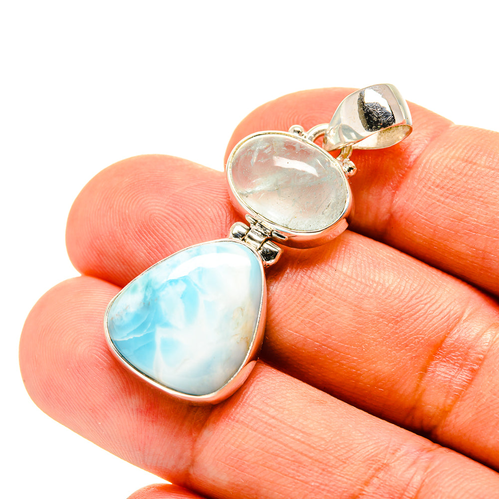 Larimar Pendants handcrafted by Anasilvercos - PD757457