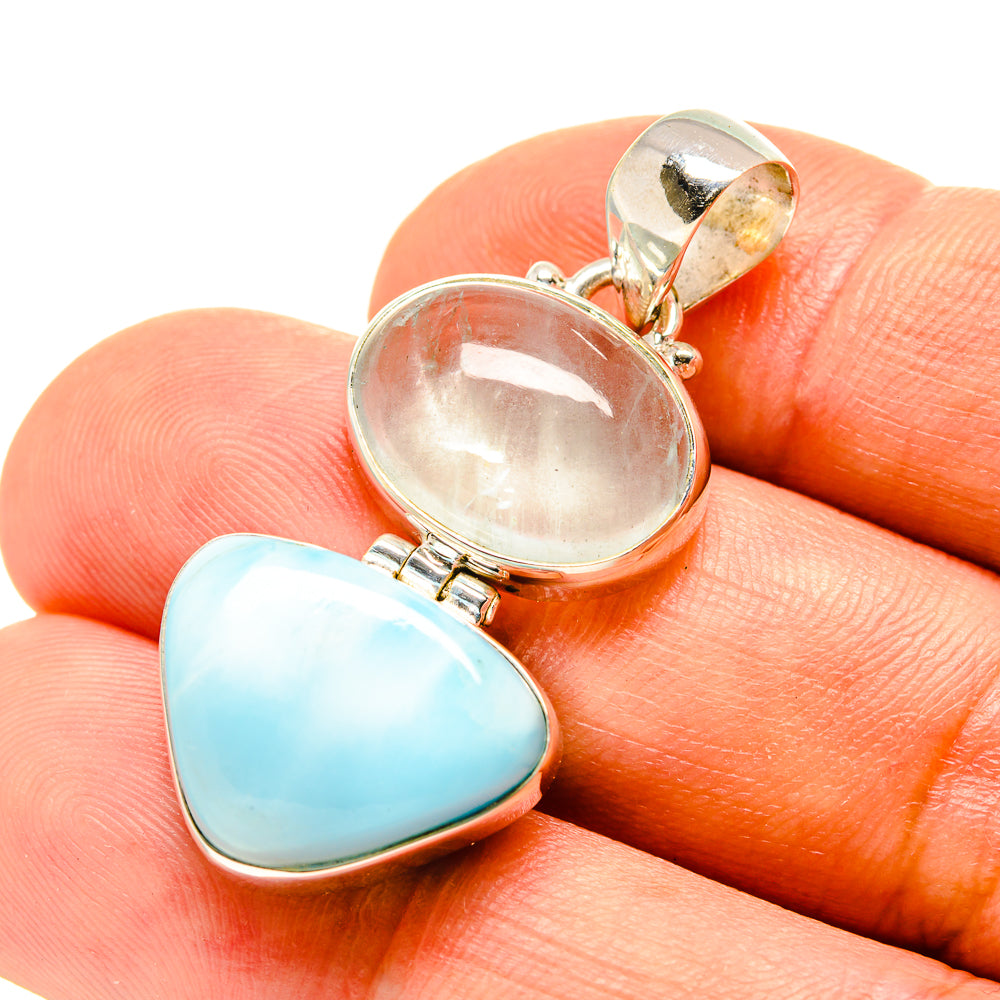 Larimar Pendants handcrafted by Anasilvercos - PD757458
