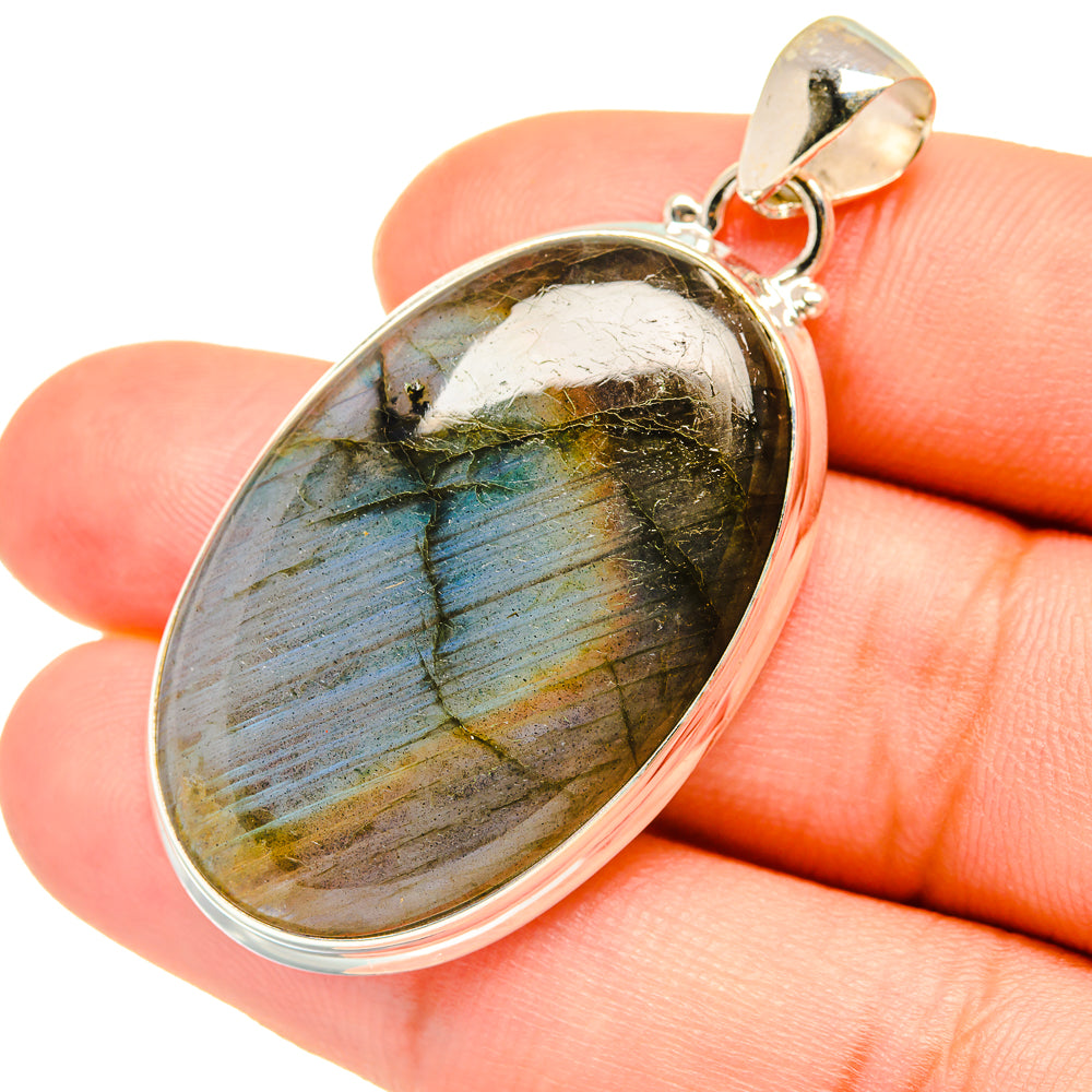 Labradorite Pendants handcrafted by Anasilvercos - PD7575