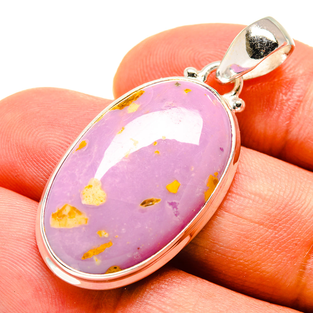 Phosphosiderite Pendants handcrafted by Anasilvercos - PD757502