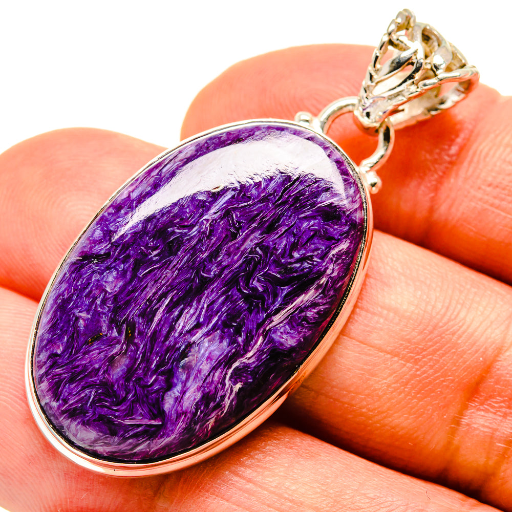Charoite Pendants handcrafted by Anasilvercos - PD757524