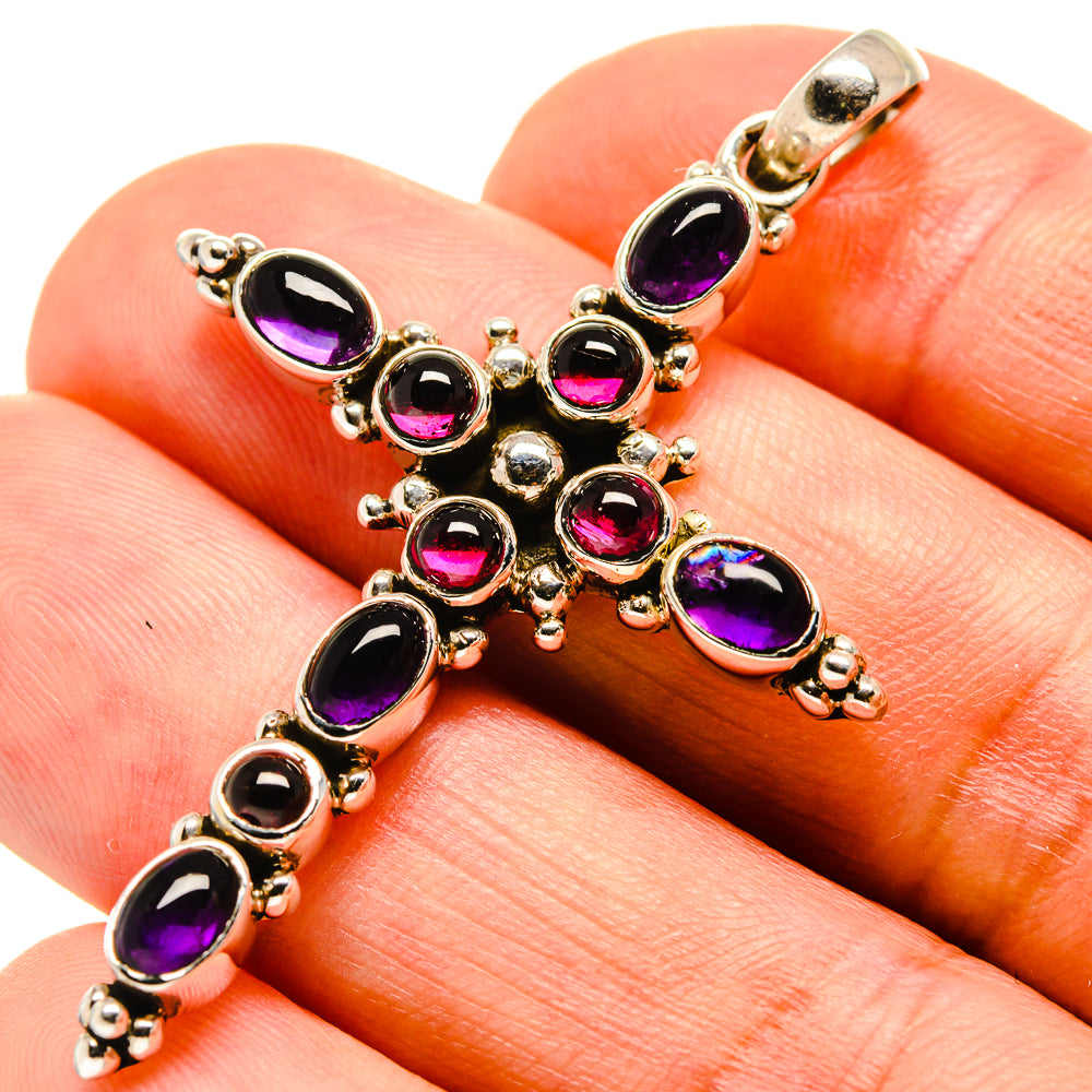 Amethyst Pendants handcrafted by Anasilvercos - PD757529
