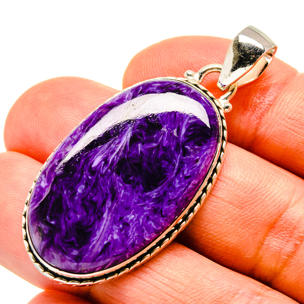 Charoite Pendants handcrafted by Anasilvercos - PD757540