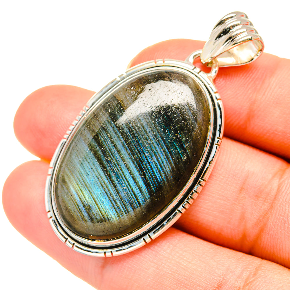 Labradorite Pendants handcrafted by Anasilvercos - PD7576
